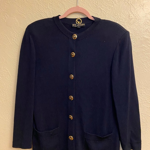 St John by Marie gray  sweater - Picture 6 of 9